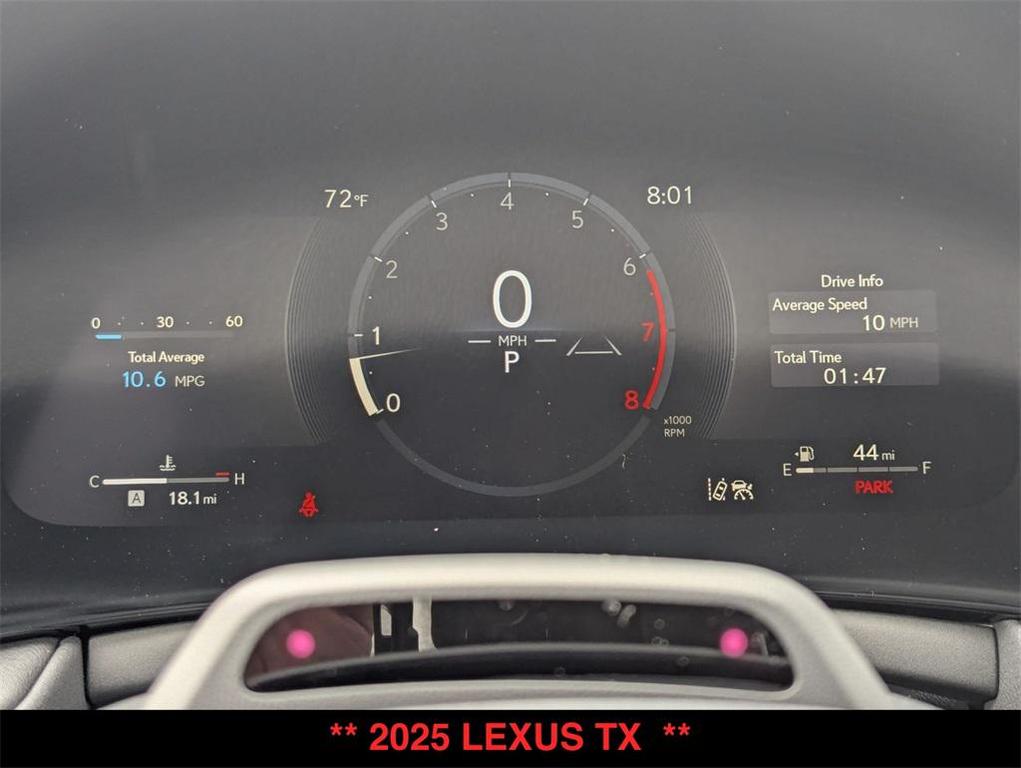 new 2025 Lexus TX 350 car, priced at $65,140