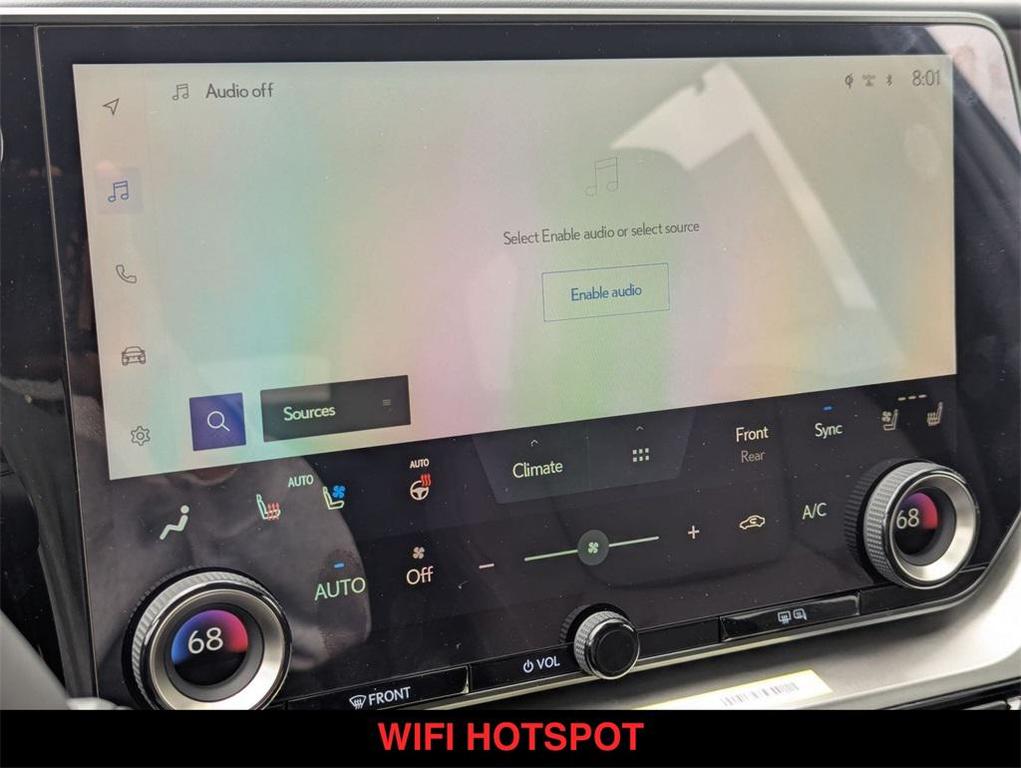 new 2025 Lexus TX 350 car, priced at $65,140