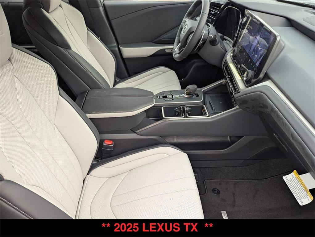 new 2025 Lexus TX 500h car, priced at $74,058