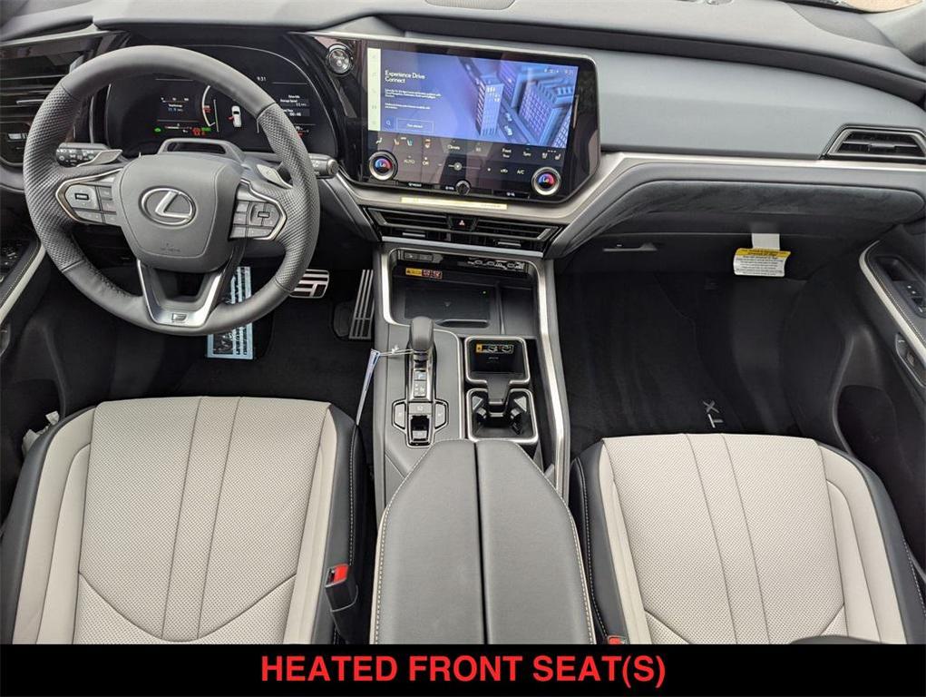 new 2025 Lexus TX 500h car, priced at $74,058