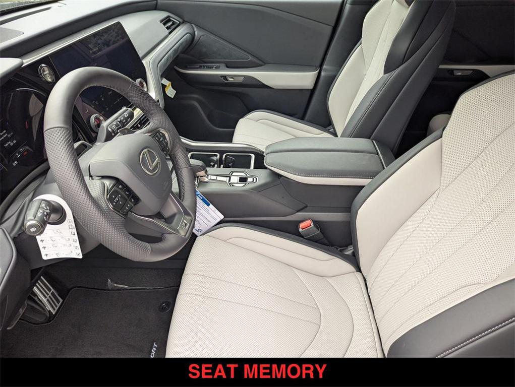 new 2025 Lexus TX 500h car, priced at $74,058