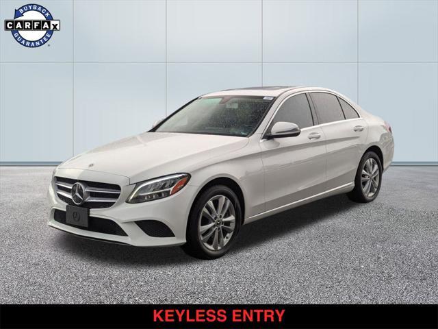 used 2020 Mercedes-Benz C-Class car, priced at $24,000