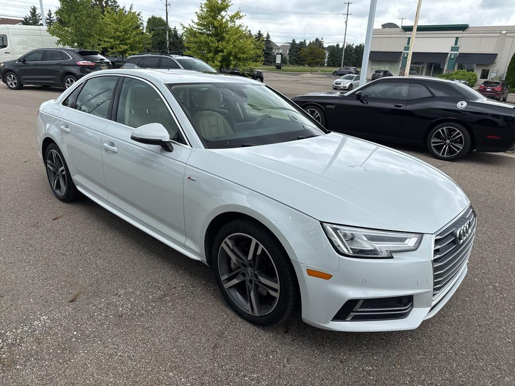 used 2018 Audi A4 car, priced at $13,500