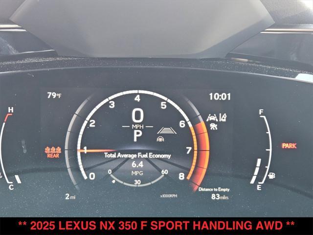 new 2025 Lexus NX 350 car, priced at $57,660