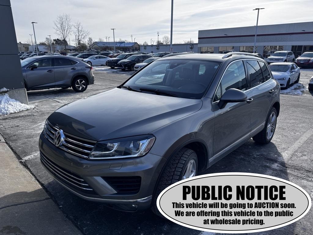 used 2015 Volkswagen Touareg car, priced at $13,979