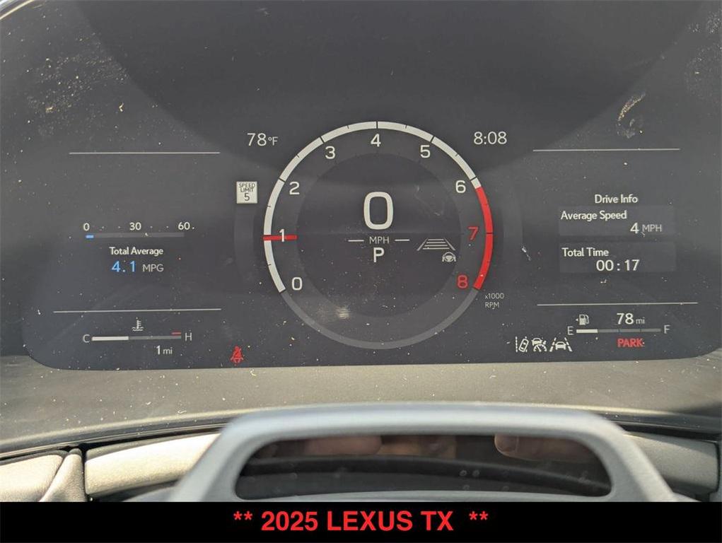 new 2025 Lexus TX 350 car, priced at $72,642