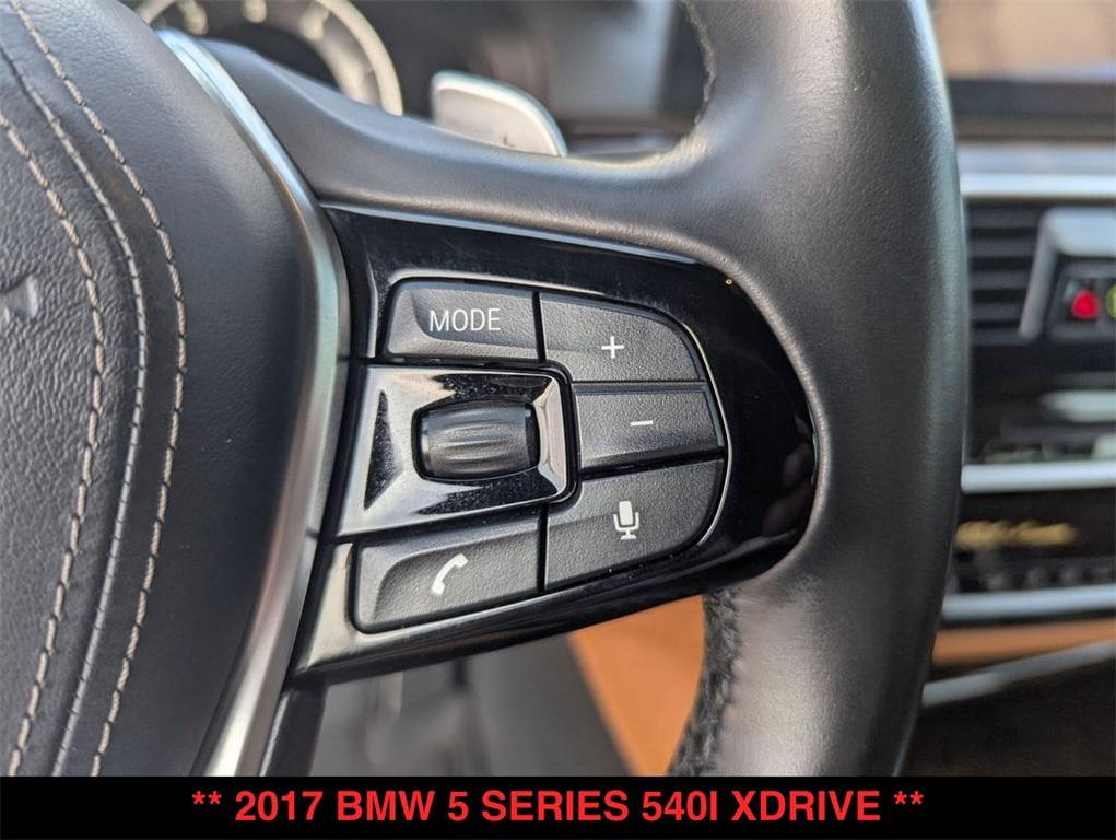 used 2017 BMW 540 car, priced at $25,000