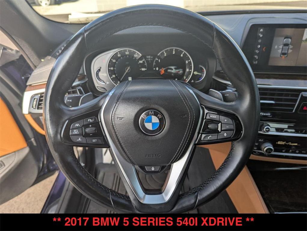 used 2017 BMW 540 car, priced at $25,000