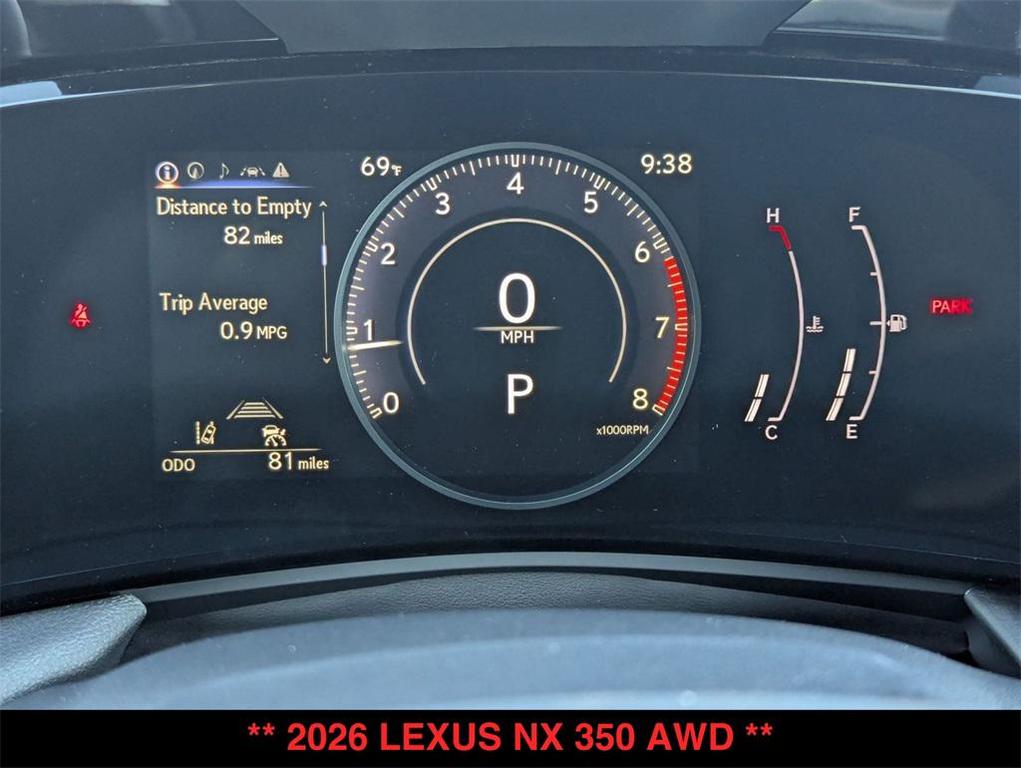 new 2026 Lexus NX 350 car