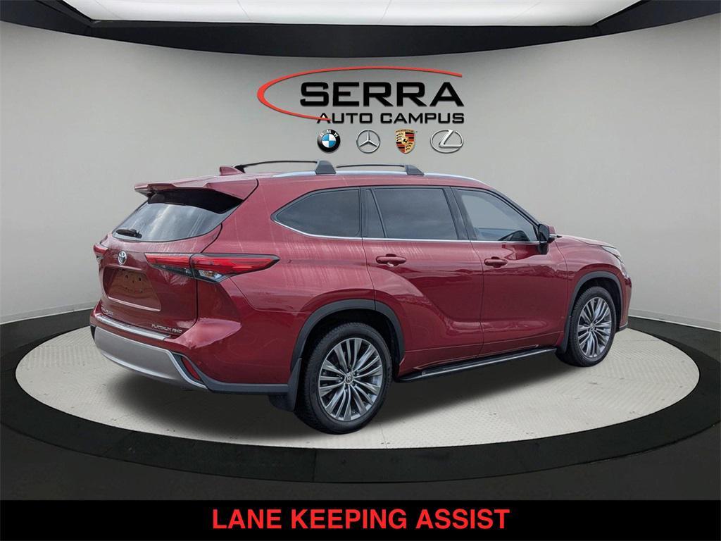 used 2020 Toyota Highlander car, priced at $27,000