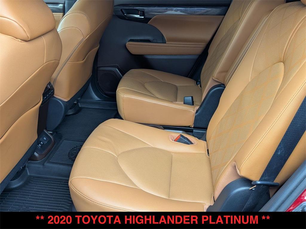 used 2020 Toyota Highlander car, priced at $27,000