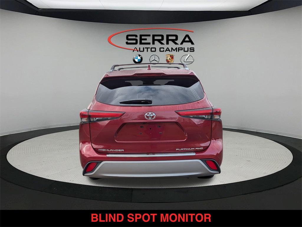 used 2020 Toyota Highlander car, priced at $27,000