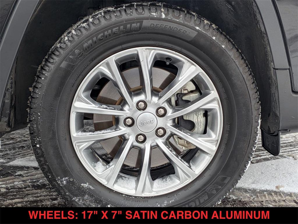 used 2021 Jeep Cherokee car, priced at $18,500