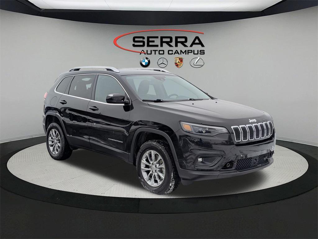 used 2021 Jeep Cherokee car, priced at $18,500