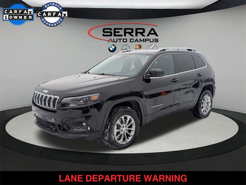 used 2021 Jeep Cherokee car, priced at $18,500