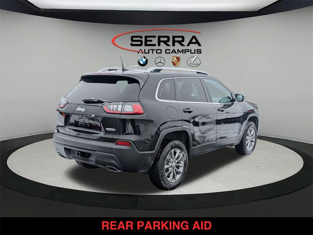 used 2021 Jeep Cherokee car, priced at $18,500