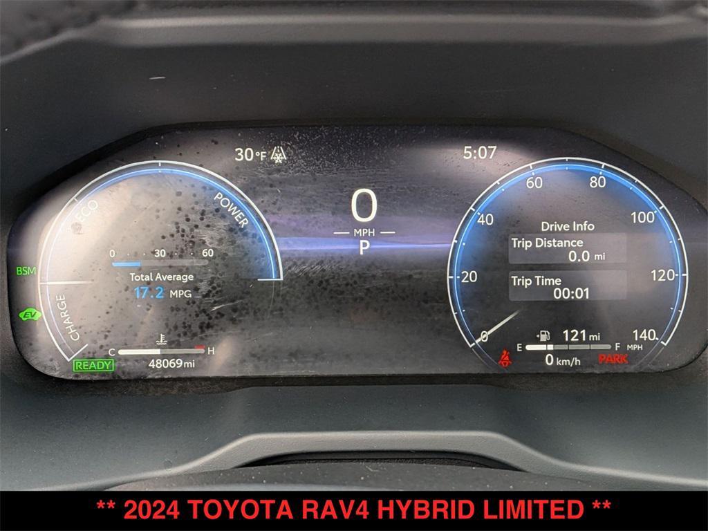 used 2024 Toyota RAV4 Hybrid car, priced at $35,500