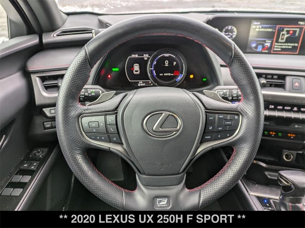 used 2020 Lexus UX 250h car, priced at $26,500