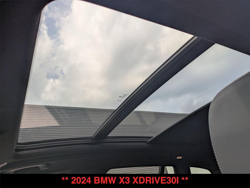 used 2024 BMW X3 car, priced at $40,000