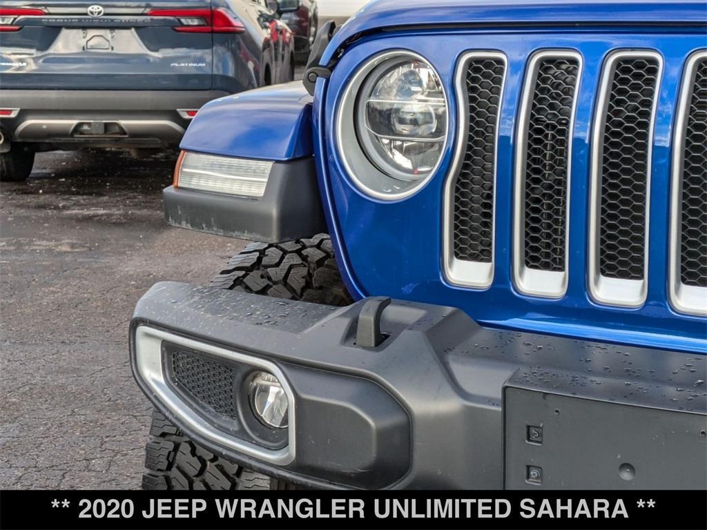 used 2020 Jeep Wrangler Unlimited car, priced at $32,595