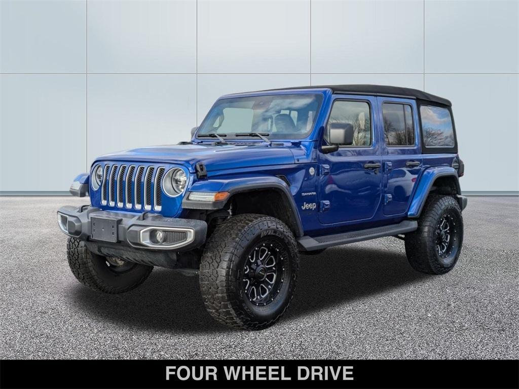 used 2020 Jeep Wrangler Unlimited car, priced at $32,595