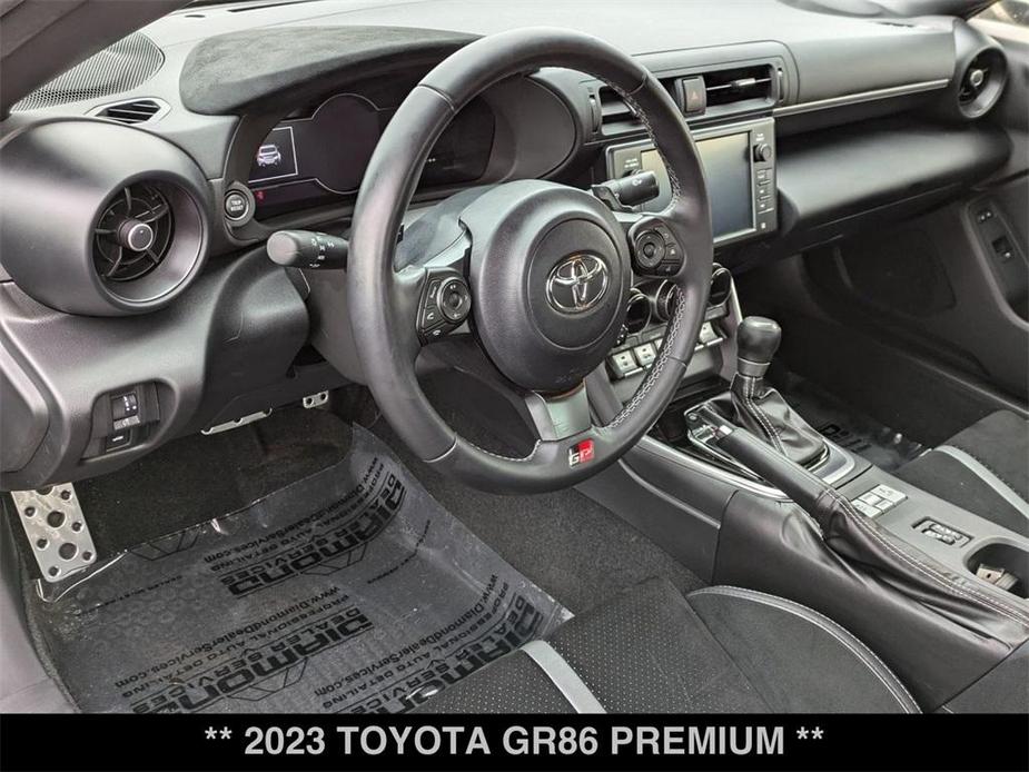 used 2023 Toyota GR86 car, priced at $27,500