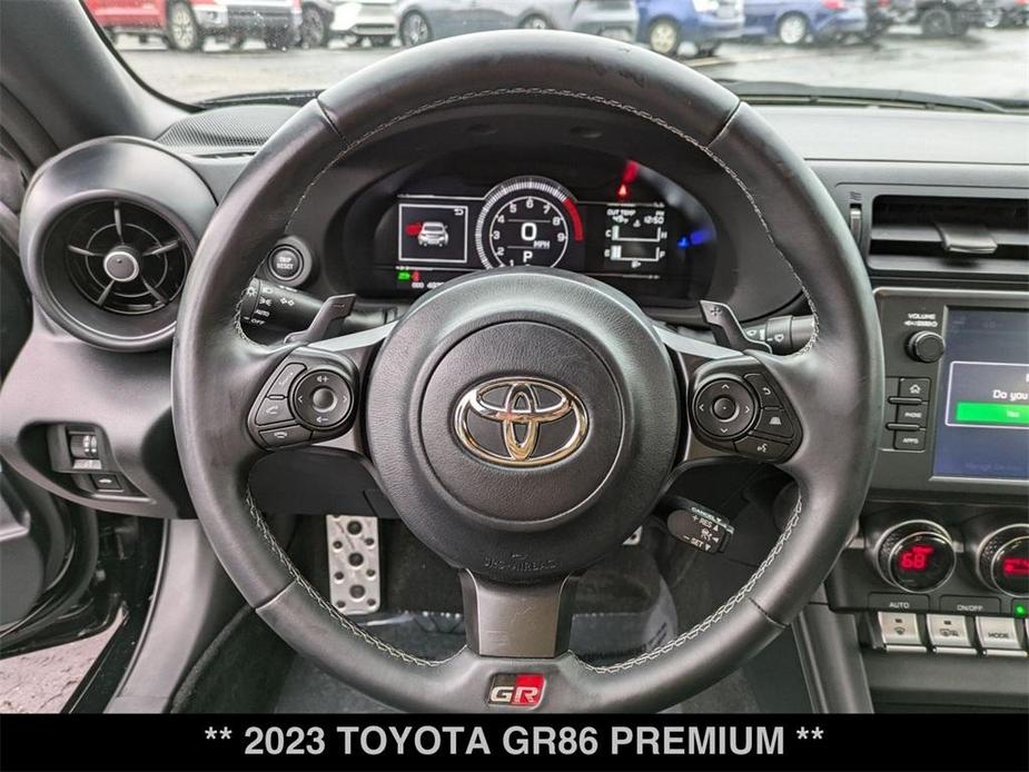 used 2023 Toyota GR86 car, priced at $27,500