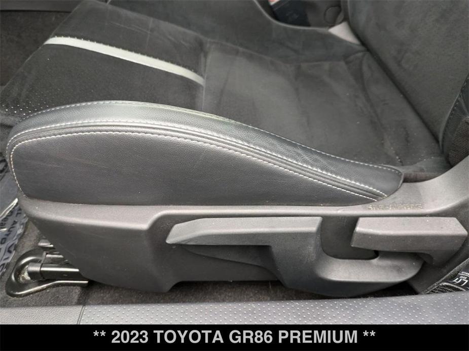 used 2023 Toyota GR86 car, priced at $27,500