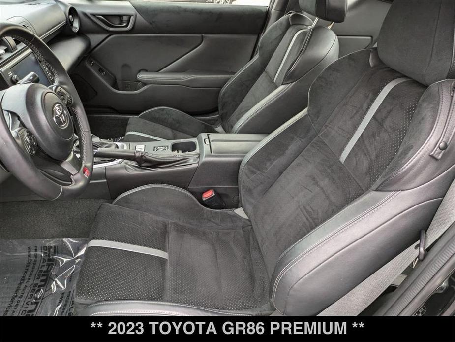 used 2023 Toyota GR86 car, priced at $27,500