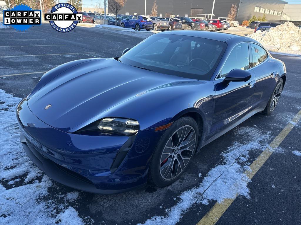 used 2021 Porsche Taycan car, priced at $62,600