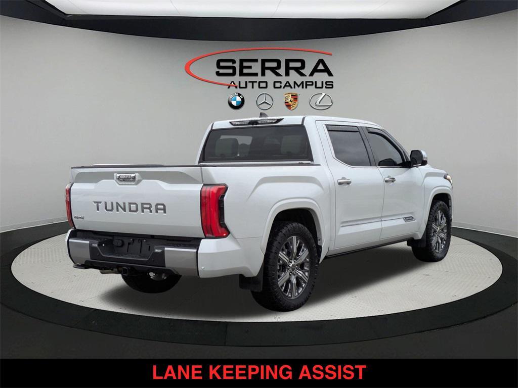 used 2023 Toyota Tundra Hybrid car, priced at $54,000