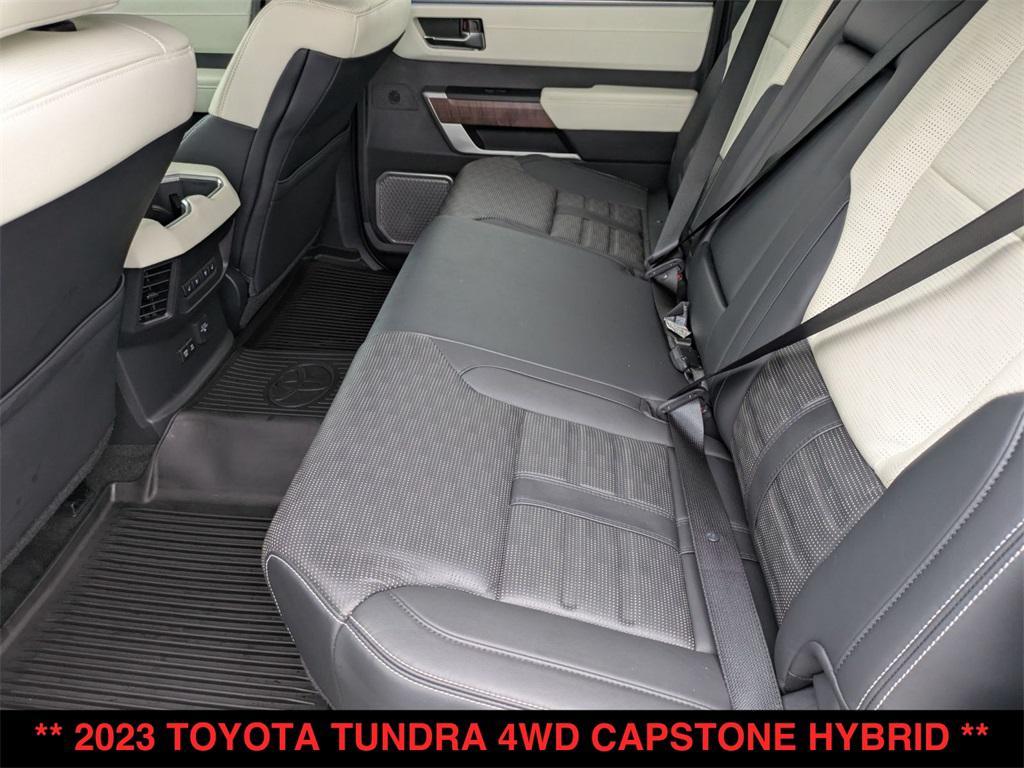 used 2023 Toyota Tundra Hybrid car, priced at $54,000