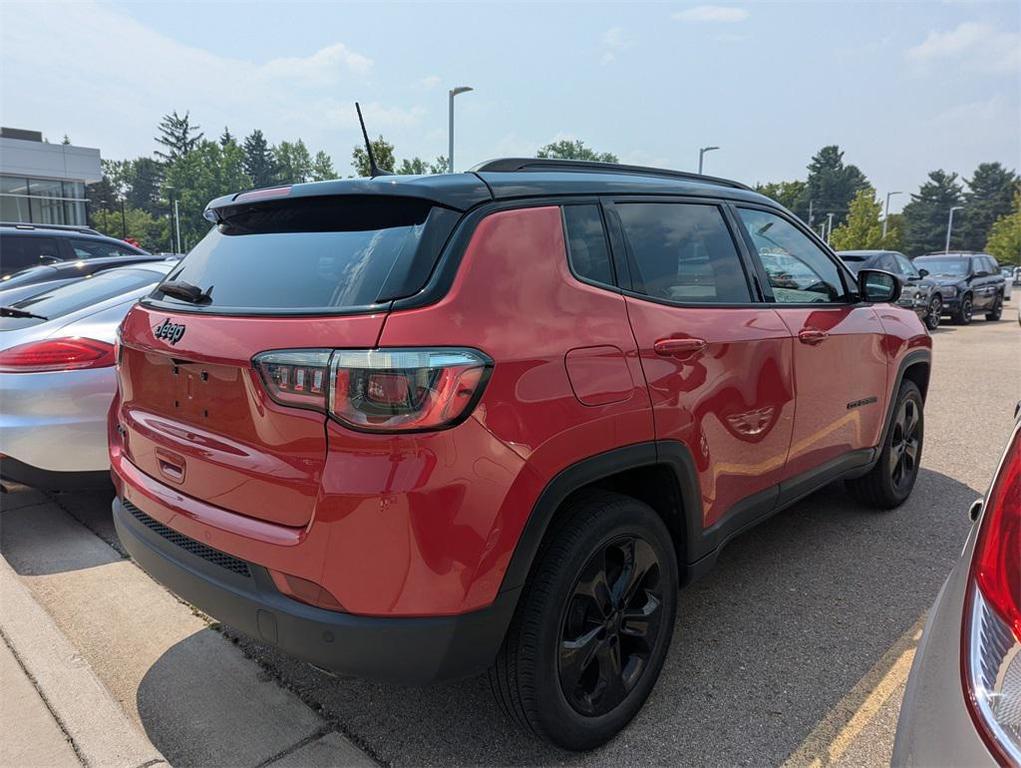 used 2018 Jeep Compass car, priced at $15,000