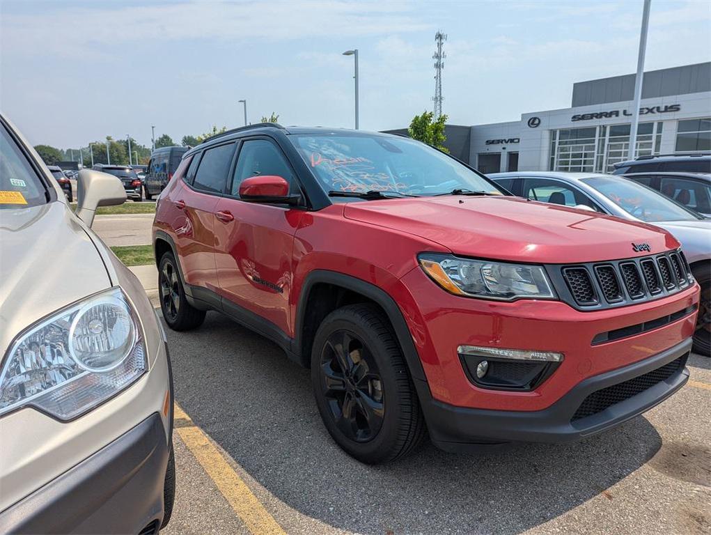 used 2018 Jeep Compass car, priced at $15,000