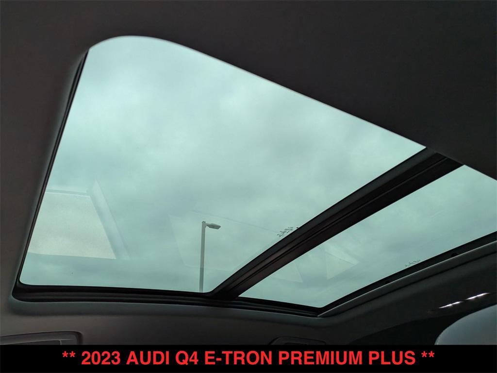 used 2023 Audi Q4 e-tron car, priced at $19,750