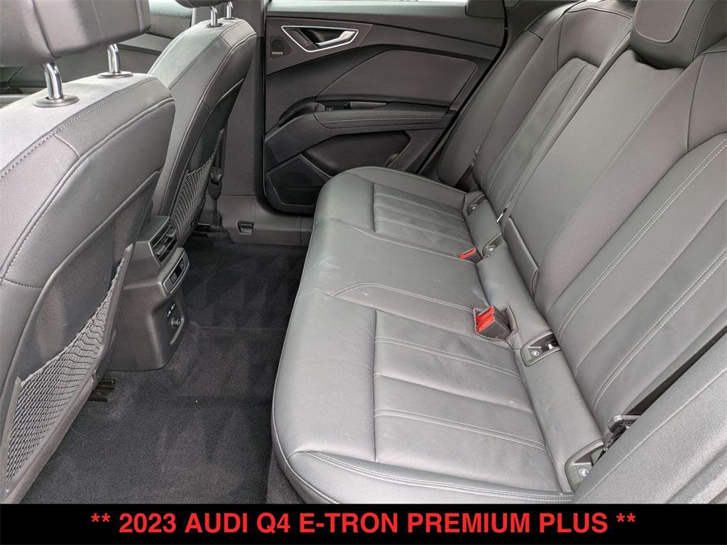 used 2023 Audi Q4 e-tron car, priced at $19,750
