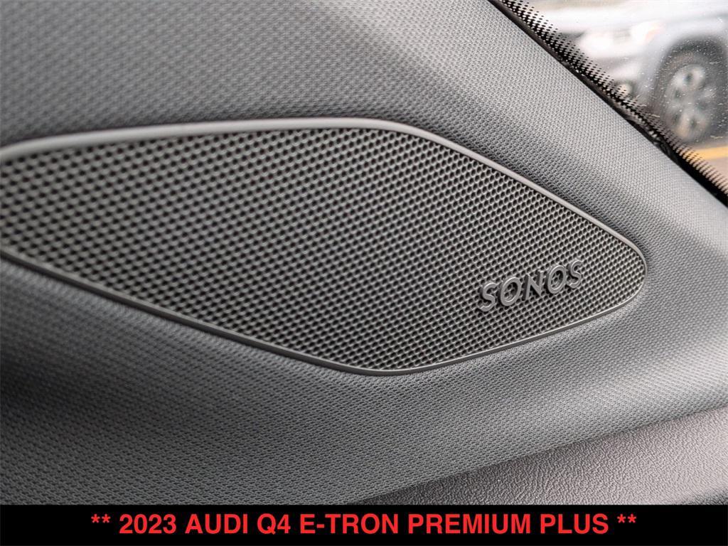 used 2023 Audi Q4 e-tron car, priced at $19,750