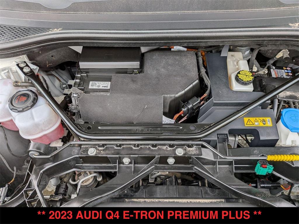 used 2023 Audi Q4 e-tron car, priced at $19,750
