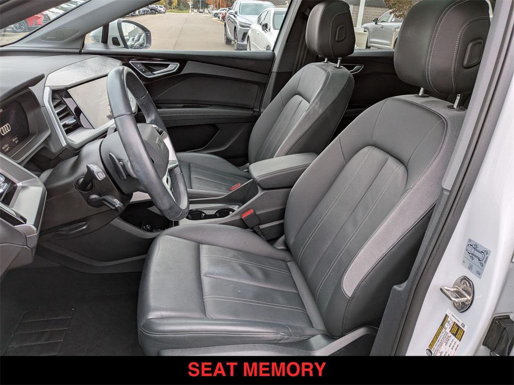 used 2023 Audi Q4 e-tron car, priced at $19,750