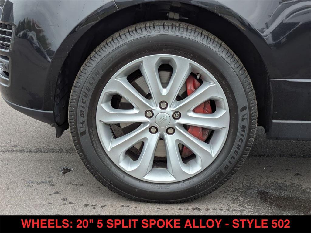 used 2017 Land Rover Range Rover car, priced at $17,000