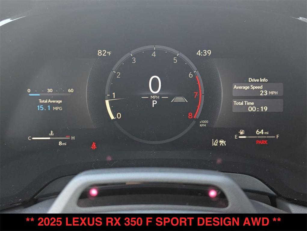 new 2025 Lexus RX 350 car, priced at $62,094