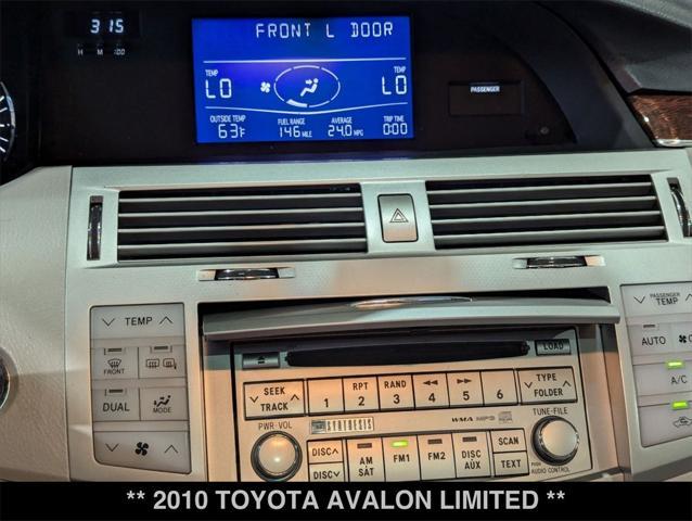 used 2010 Toyota Avalon car, priced at $7,600