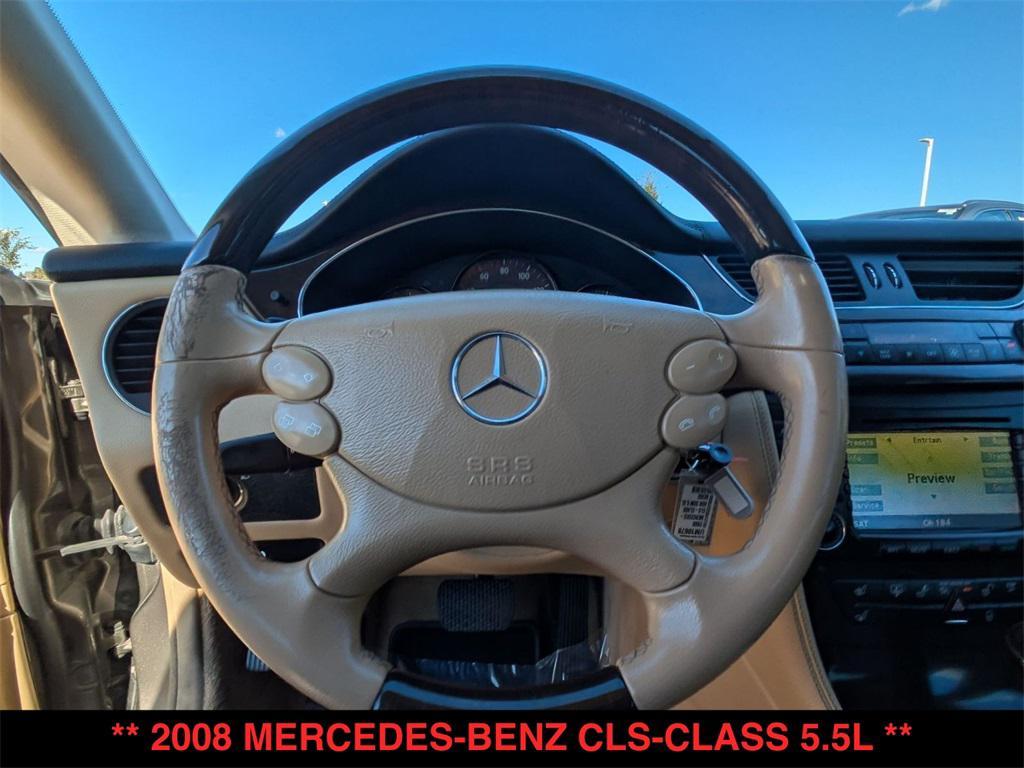 used 2008 Mercedes-Benz CLS-Class car, priced at $9,000