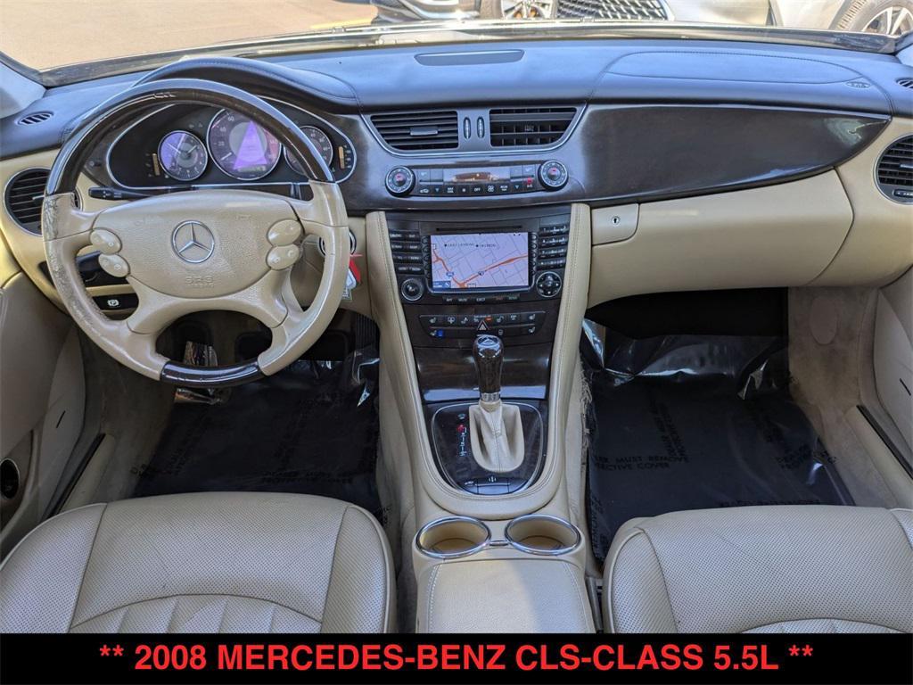 used 2008 Mercedes-Benz CLS-Class car, priced at $9,000