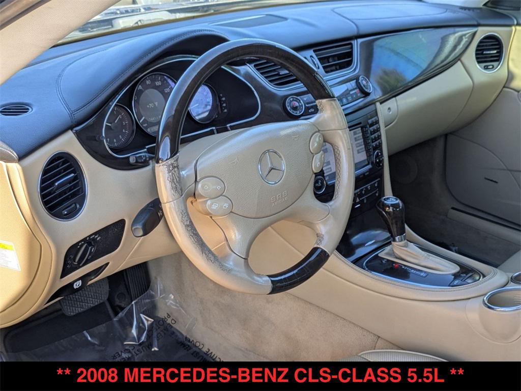 used 2008 Mercedes-Benz CLS-Class car, priced at $8,500