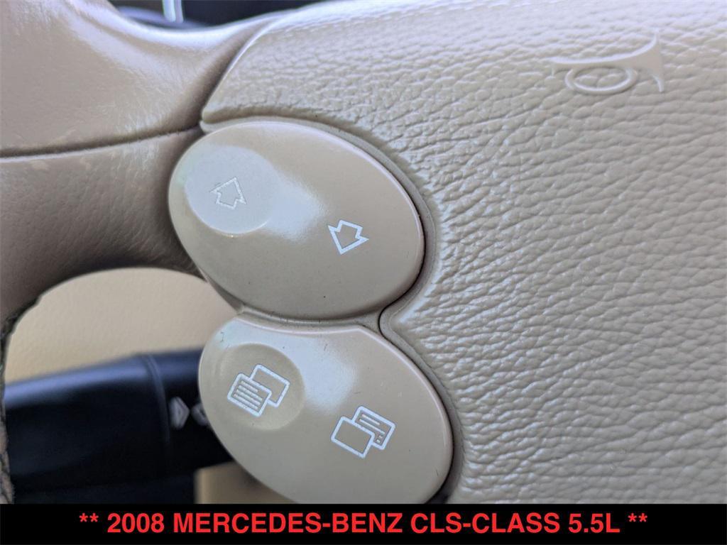 used 2008 Mercedes-Benz CLS-Class car, priced at $8,500