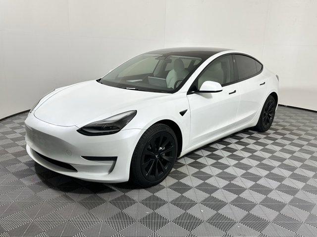used 2023 Tesla Model 3 car, priced at $24,499
