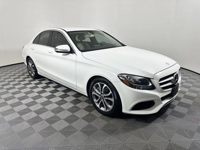 used 2017 Mercedes-Benz C-Class car, priced at $17,999