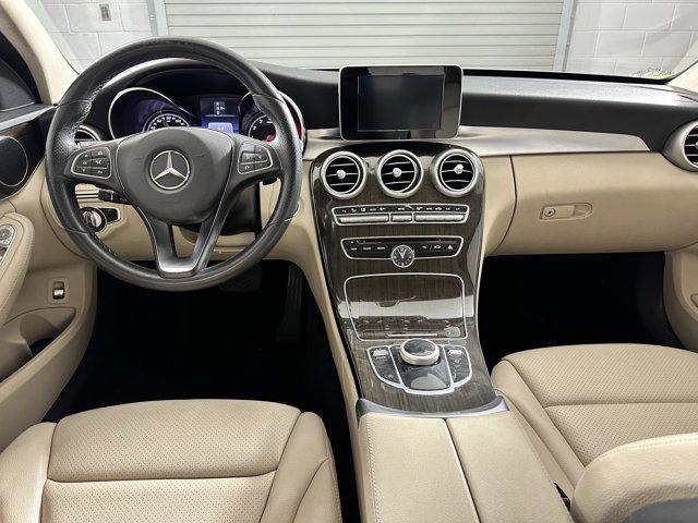 used 2017 Mercedes-Benz C-Class car, priced at $17,999