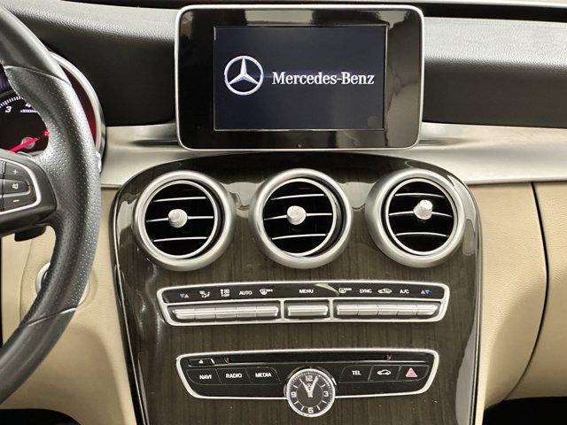 used 2017 Mercedes-Benz C-Class car, priced at $17,999